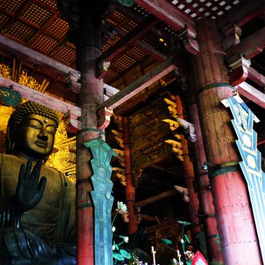 Great Buddha hall of Todai-ji tempple