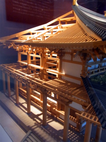 Chukondo (under construction at Kofuku-ji temple)