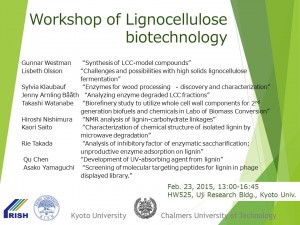 Workshop of Lignocellulose biotechnology