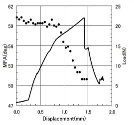 Mechanical behavior and nano-structure of compression wood