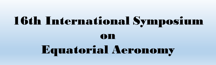16th International Symposium on Equatorial Aeronomy
