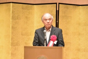 京都大学生存圏研究所創立10周年記念行事： 記念式典。2014年6月6日撮影。